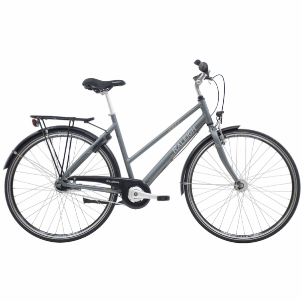 Raleigh Sprite Alu Dame 7 Gear Matgrå/grøn